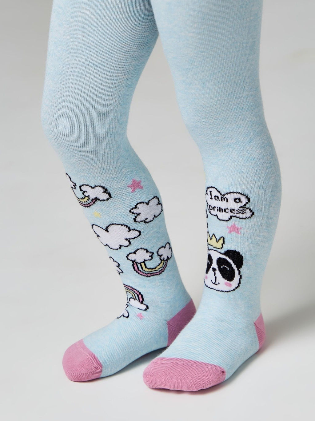 Колготки дет. TIP-TOP 14С-79СП, р. 62-74 (30) - 482 бледно-бирюзовый - Conte elegant фото 2