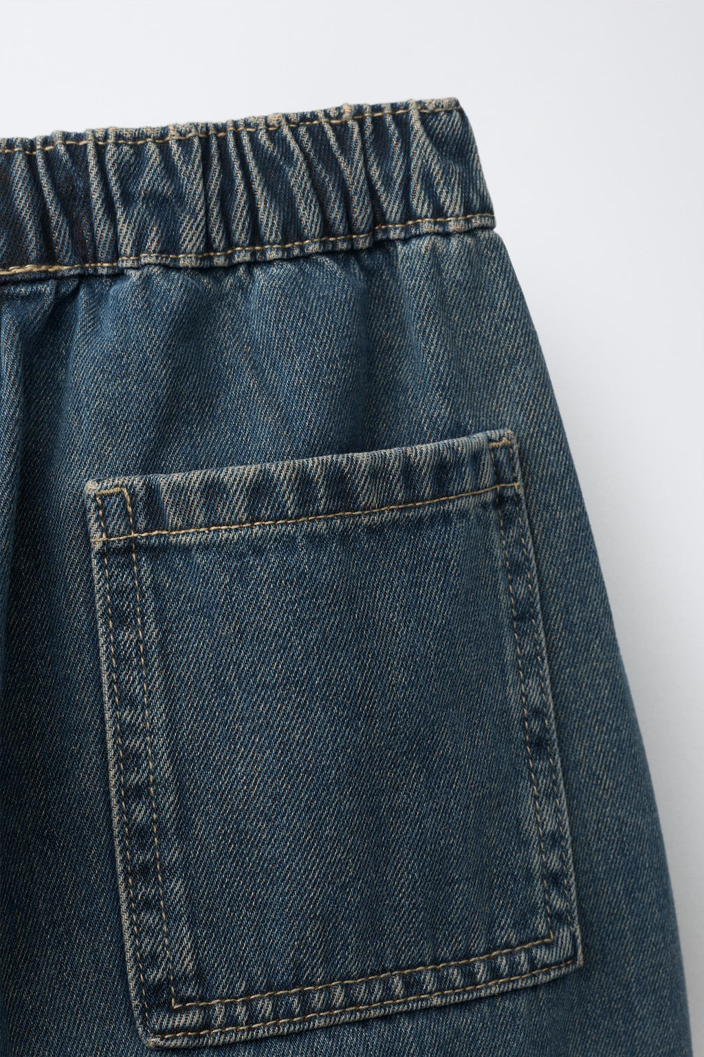 JEANS BALLOON GOMAS / Azul / Verde - Zara фото 4