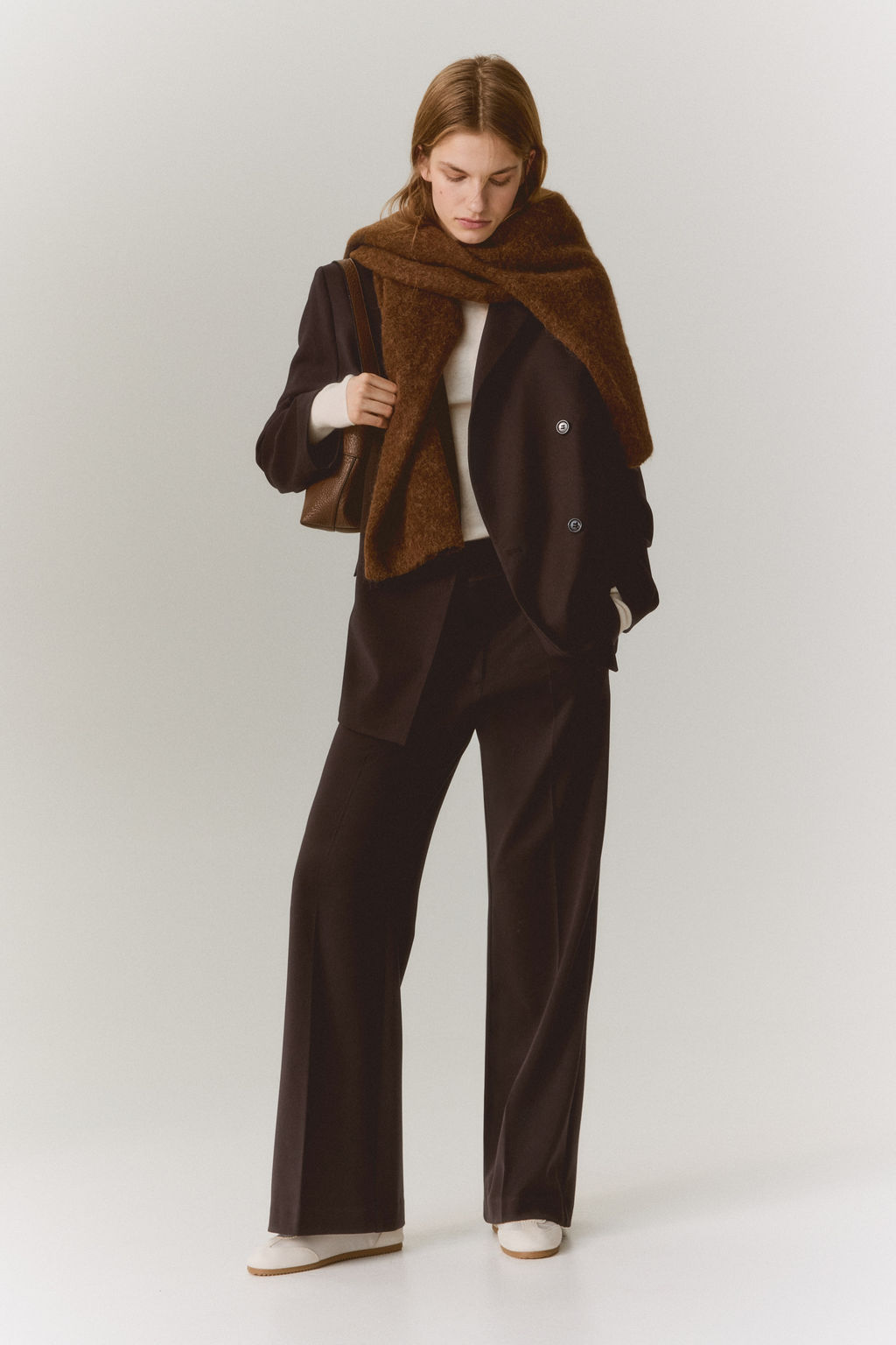 Pantal?n bootcut de sarga - H&m фото 9