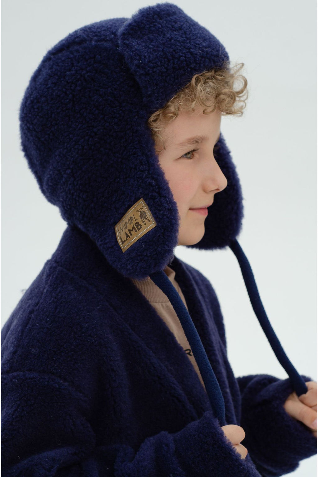 Шапка ушанка ДЕТСКАЯ - Woollamb фото 15