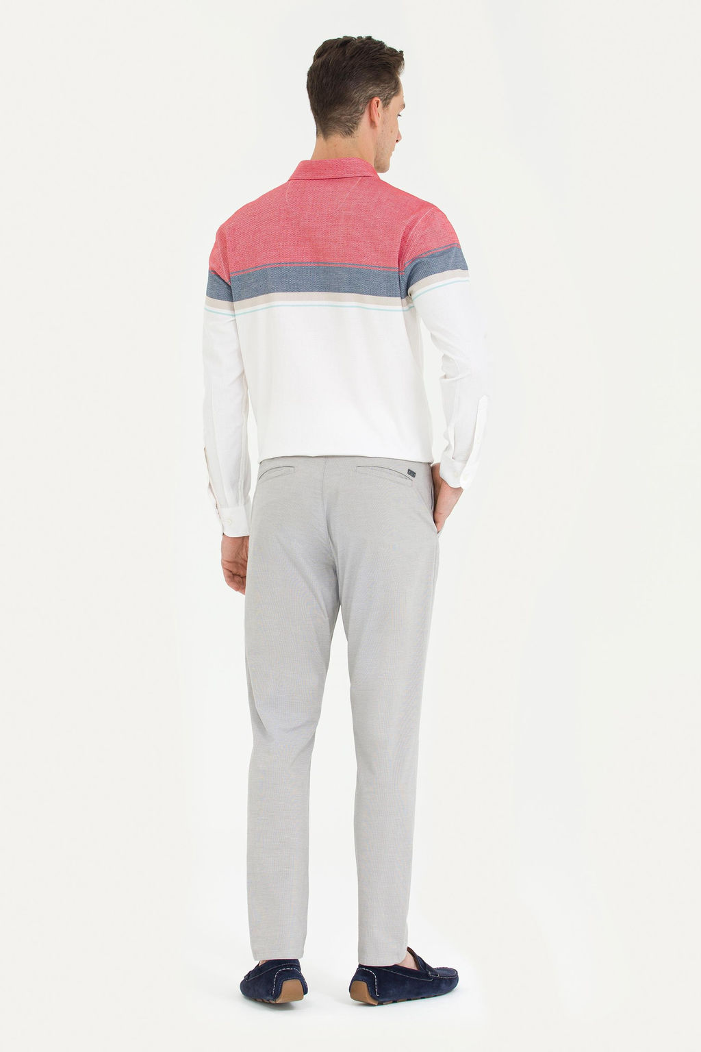 U. S. Polo Assn / Мужские брюки из парусины с каменным узором - U.s. polo assn фото 4
