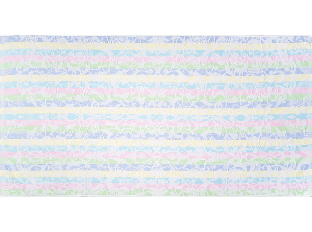 6с102.413ж1 Таиланд (св.радужка1) Полотенце махровое 81х160см