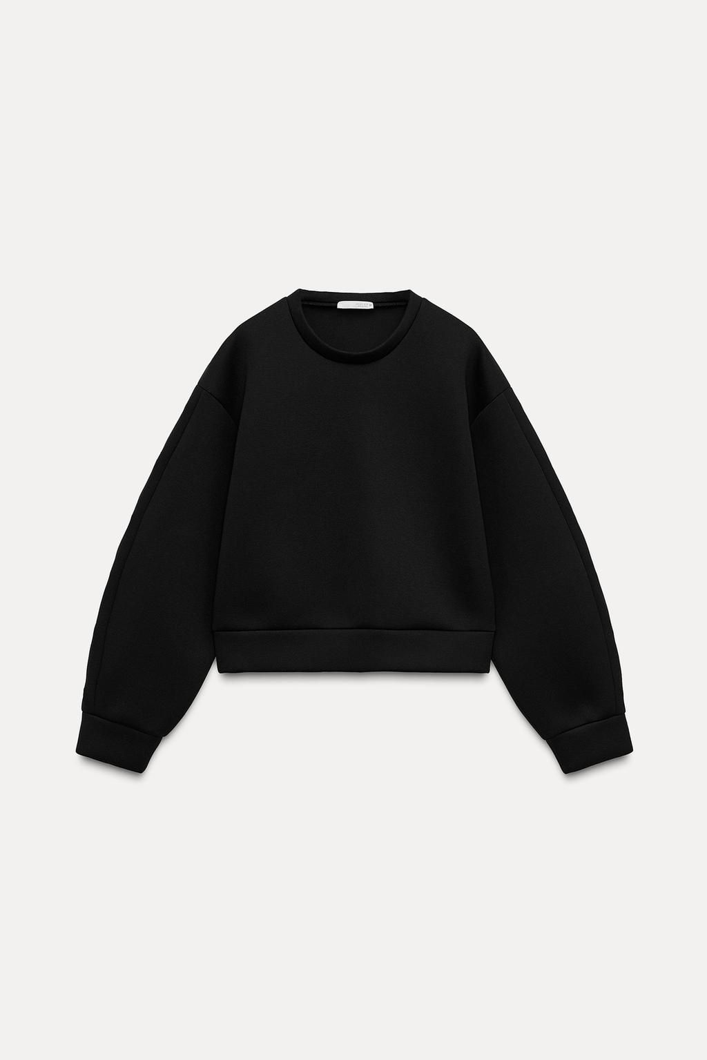 SCUBA-EFFECT SWEATSHIRT - Zara фото 4