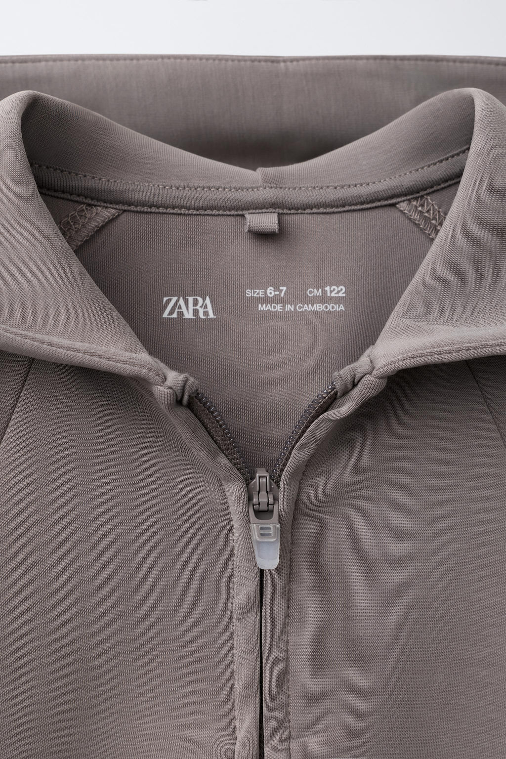 TEXT MODAL ZIP-UP JACKET - Zara фото 3