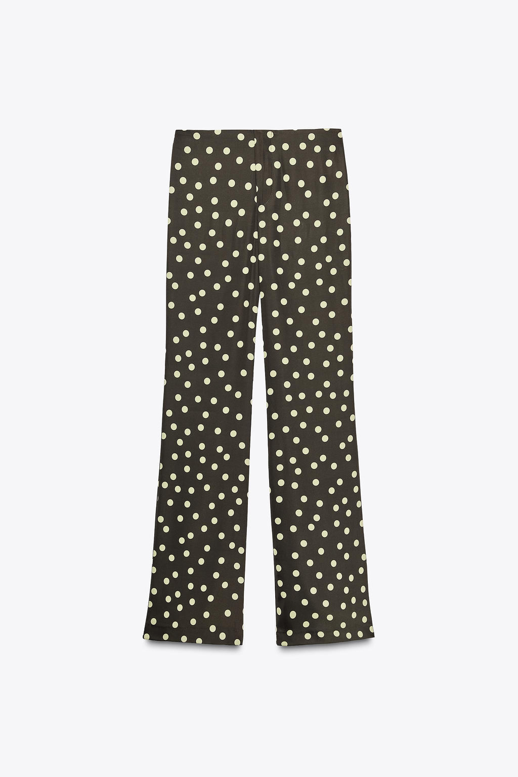 SATIN FLARE TROUSERS - Zara фото 16