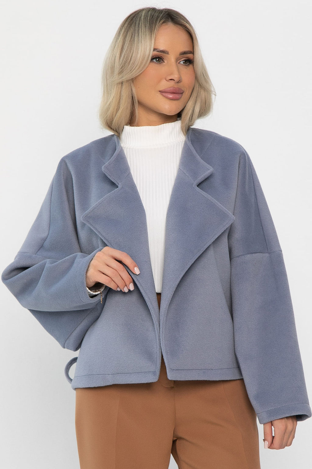 Пальто укороченное Хайт - Lt collection фото 29