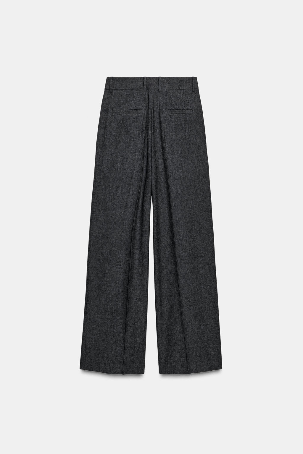 ZW COLLECTION WIDE-LEG TROUSERS WITH DARTS - Zara фото 7