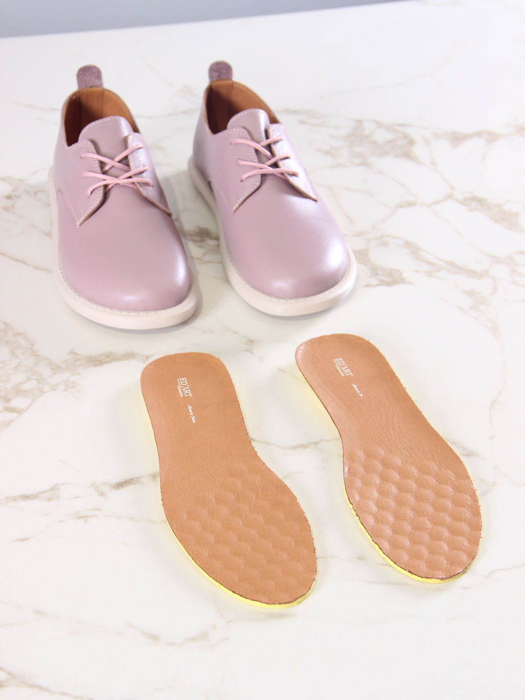 Туфли EDART 181.ОКСЕ be. Светлый тауп лион  фото 12