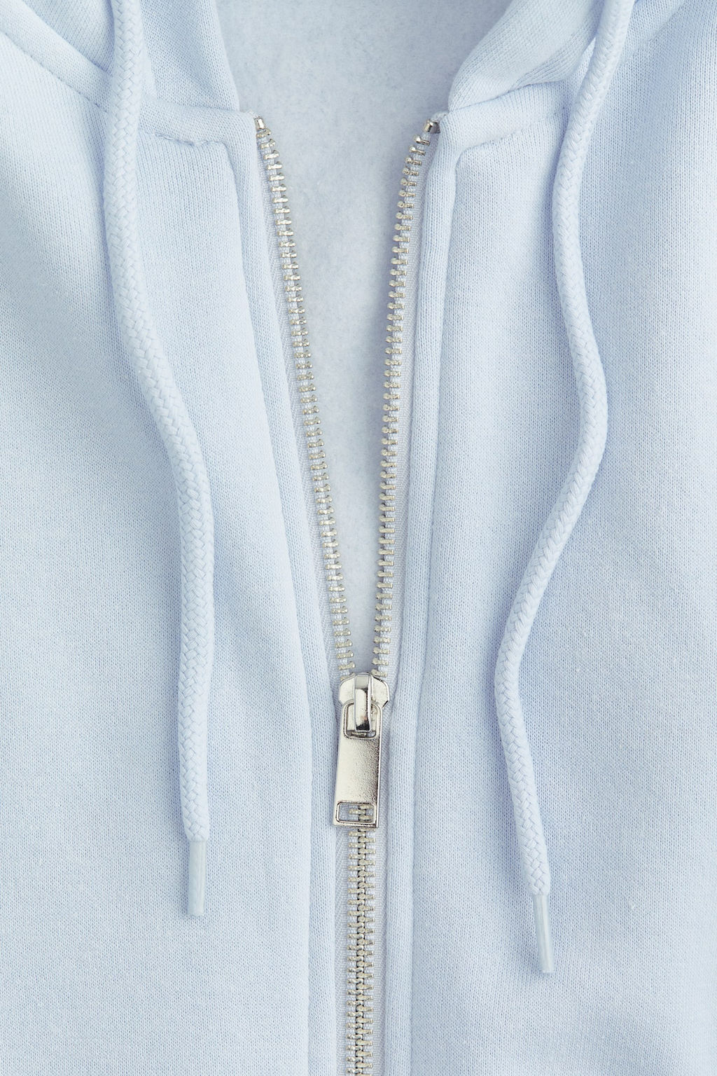 Chaqueta sudadera cropped con capucha y cremallera - H&m фото 7