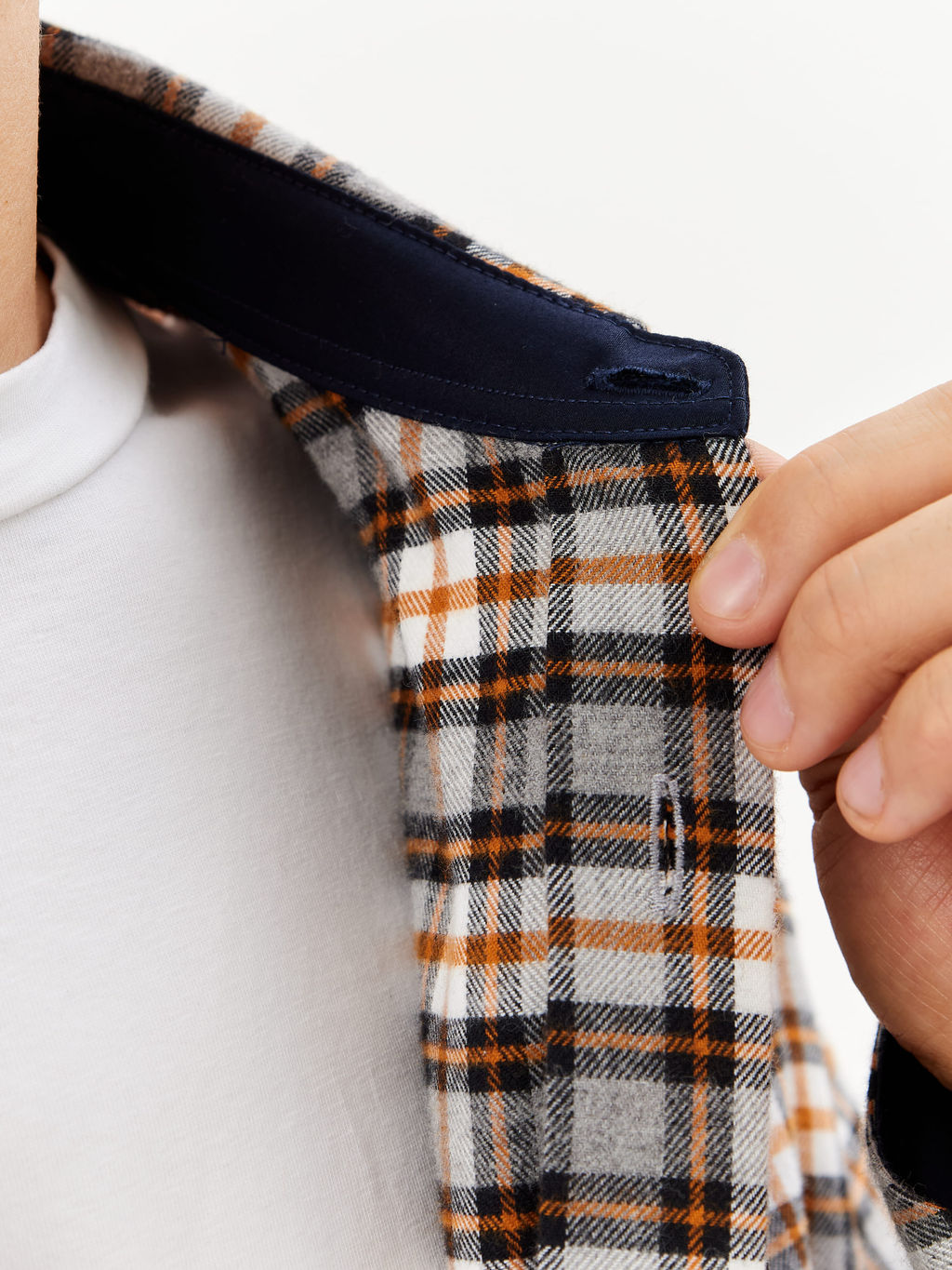 Сорочка мужская длинный рукав GREG S355/211/2025/1