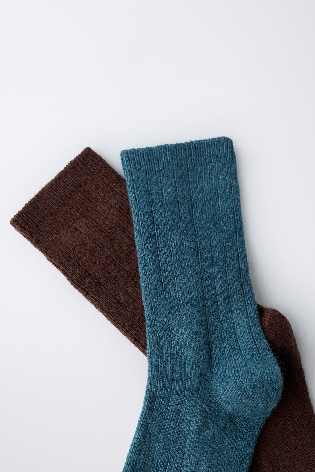 2-PACK OF LONG RIBBED SOCKS - Zara фото 3