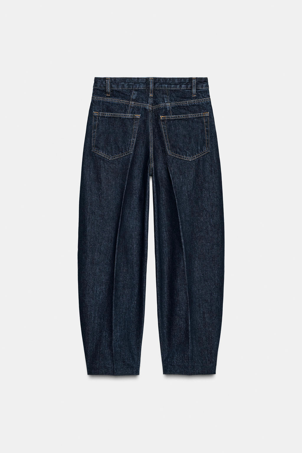 ZW COLLECTION BARREL HIGH-WAIST JEANS - Zara фото 10