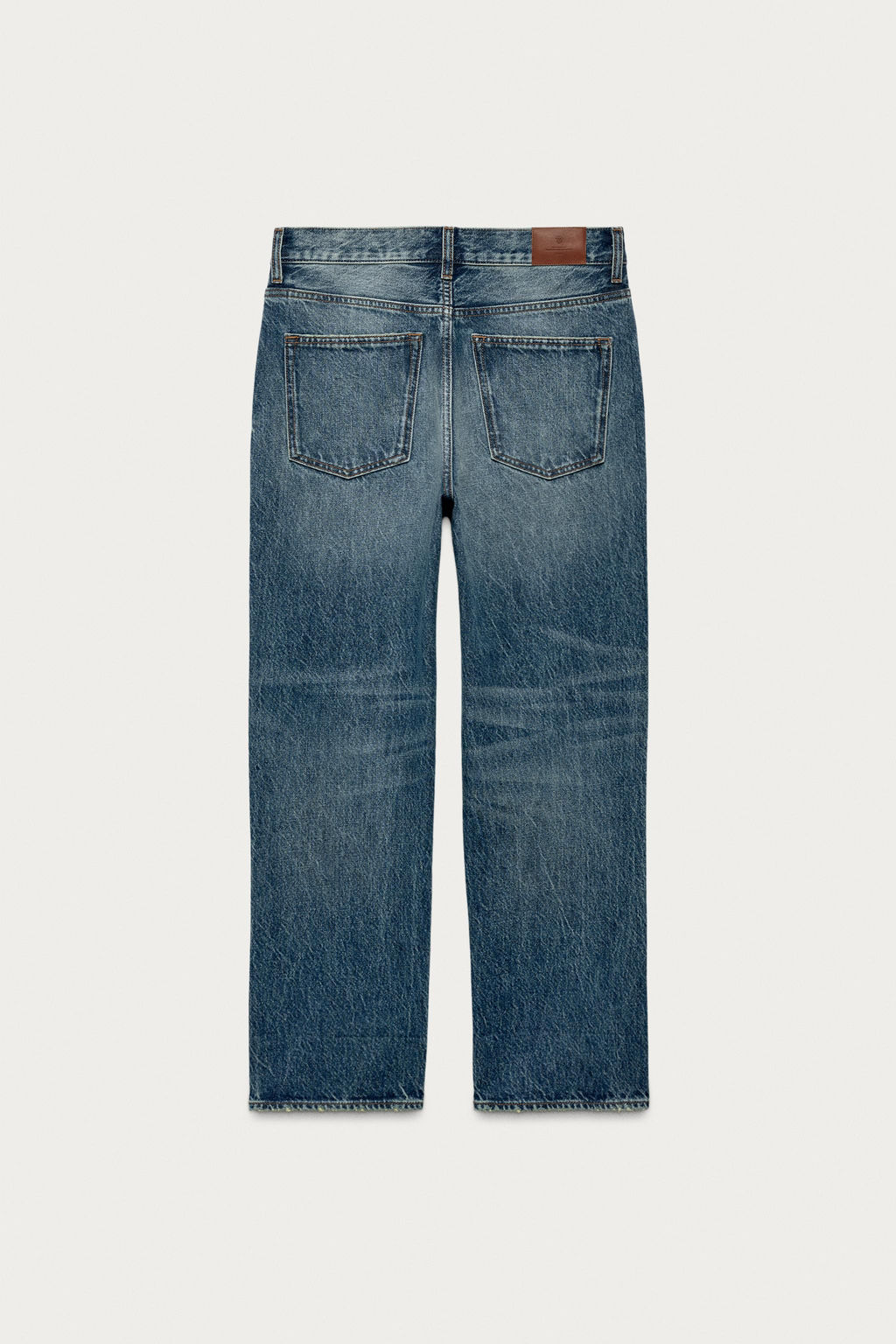 JEANS ZW COLLECTION ANKLE TIRO BAJO / Azul