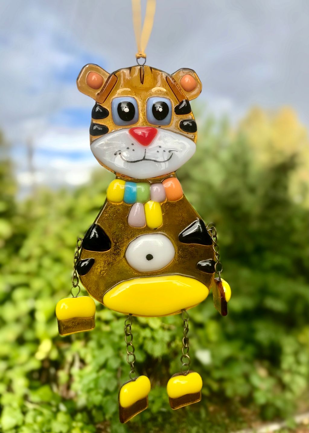 Сувенир Тигр в шарфике - Стрекоза фото 4