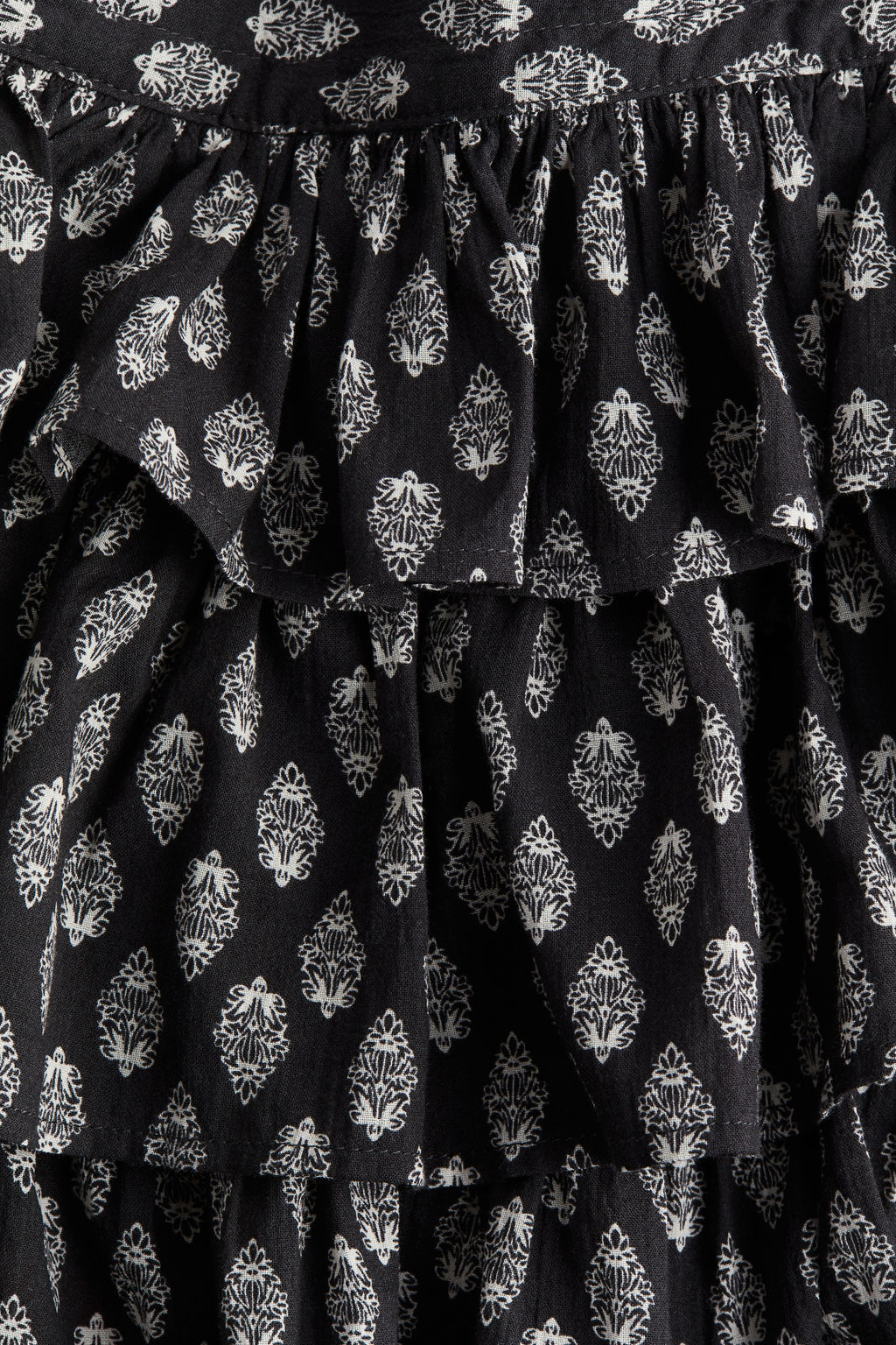 Falda escalonada de algod?n - H&m фото 2