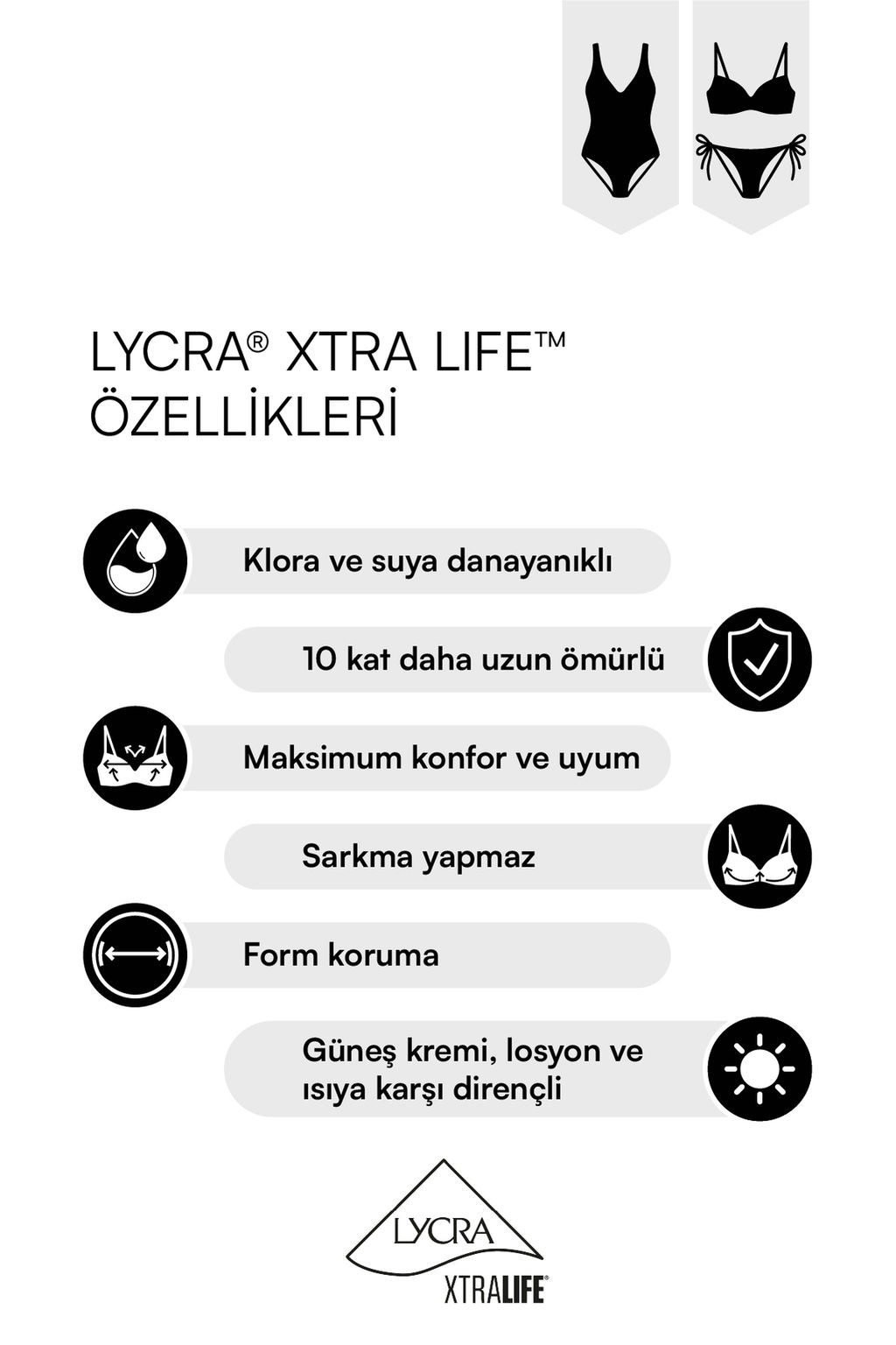 K_rm_z_ Kapl_ T_nelli Regular Klora&Suya Dayan_kl_ Uzun _m_rl_ LYCRA® XTRA LIFE Mayo TBESS26MA00078 - Trendyolmilla фото 5