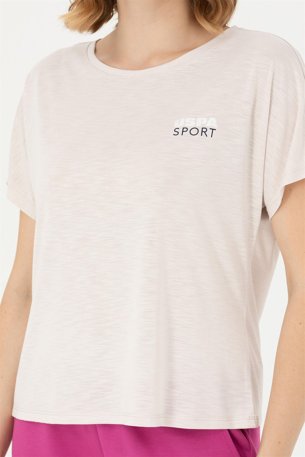 Женская футболка с круглым вырезом Stone Неожиданная скидка в корзине - U.s. polo assn фото 6