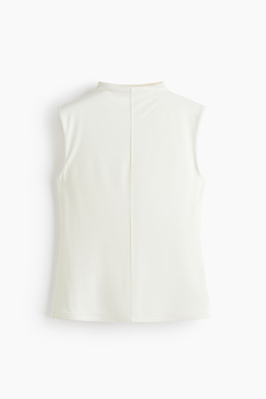 Top en mezcla de modal con cuello perkins - H&m фото 2