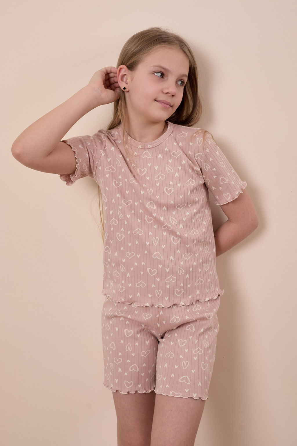 Пижама футболка и шорты М226007рм - Елена фото 3