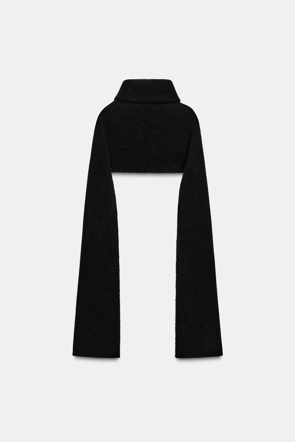 KNIT SCARF WITH TURTLENECK - Zara фото 4