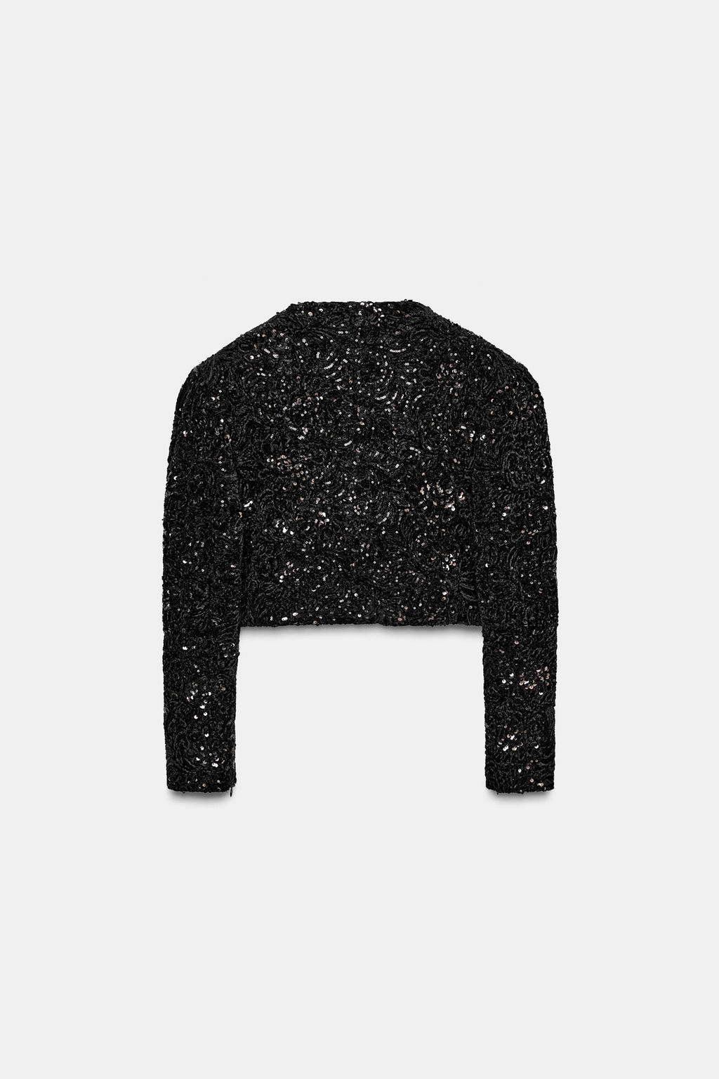 SEQUIN VOLUME SLEEVE JACKET - Zara фото 3