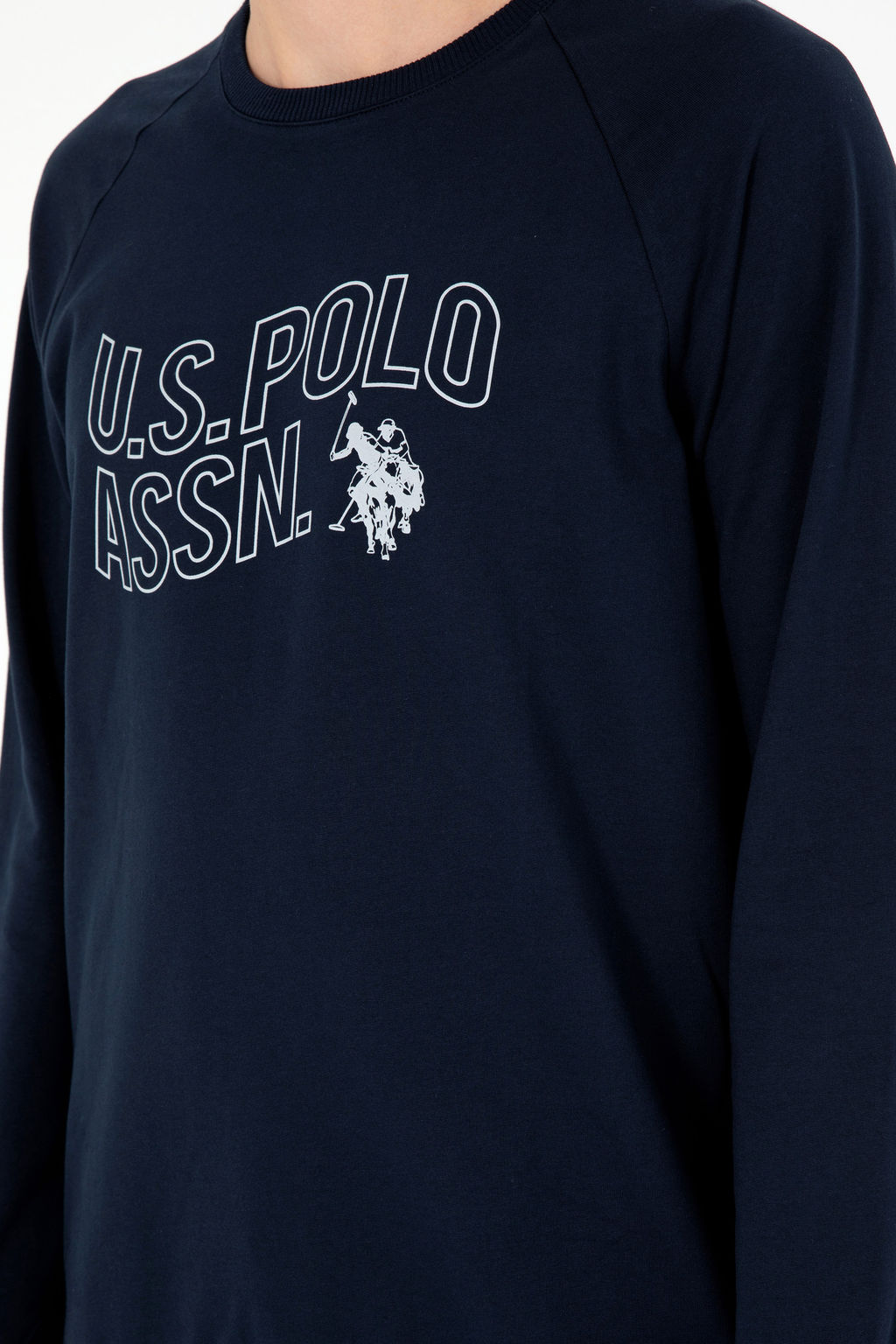 Мужской темно-синий пижамный комплект Неожиданная скидка в корзине - U.s. polo assn фото 20