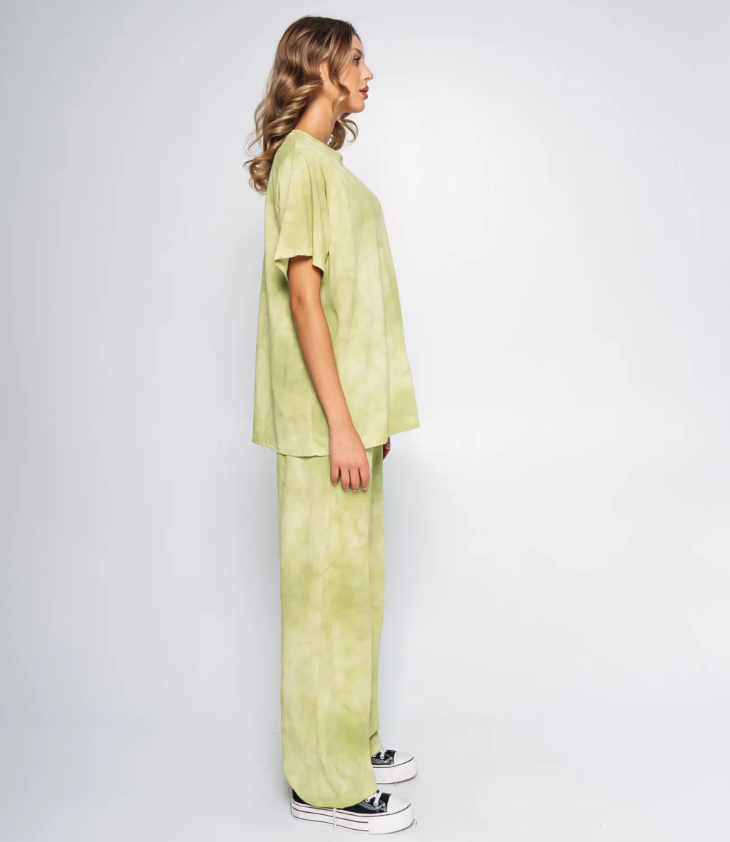 Спортивный костюм #КТ3315 (1), фисташковый