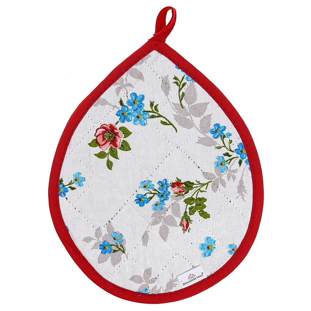 Розовый ноктюрн Кухонный комплект: прихватка-варежка 15х30см + прихватка Капелька 20х25см, хлопок Премиум 191г/м2 - хлопок 100%, наполнитель - ватин 280гр/м2, Домашняя мода (Россия)  фото 3