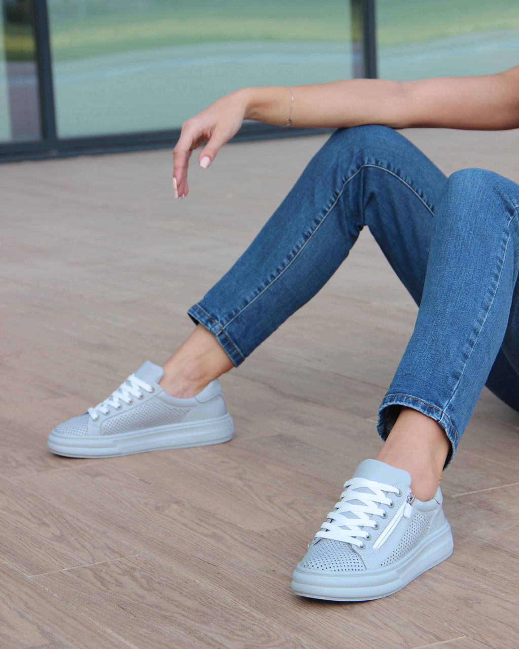 Кеды EDART 166.P.Lusi22 gr. Серый - Ed'art фото 4