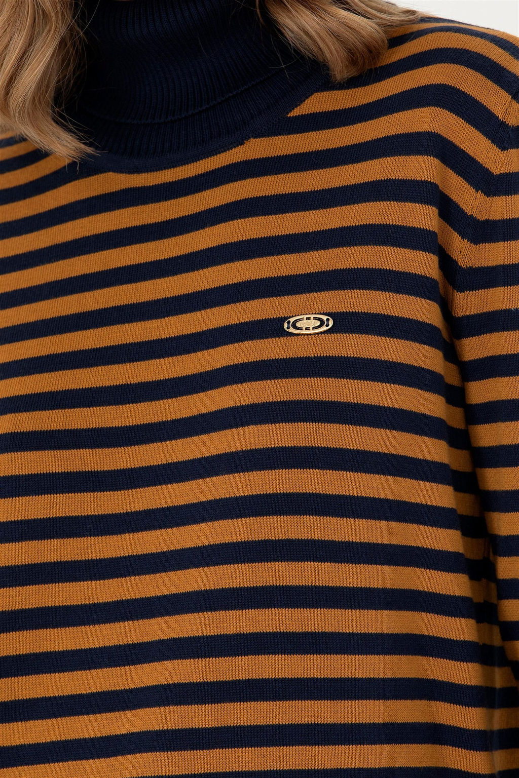 Женская темно-синяя водолазка Неожиданная скидка в корзине - U.s. polo assn фото 7