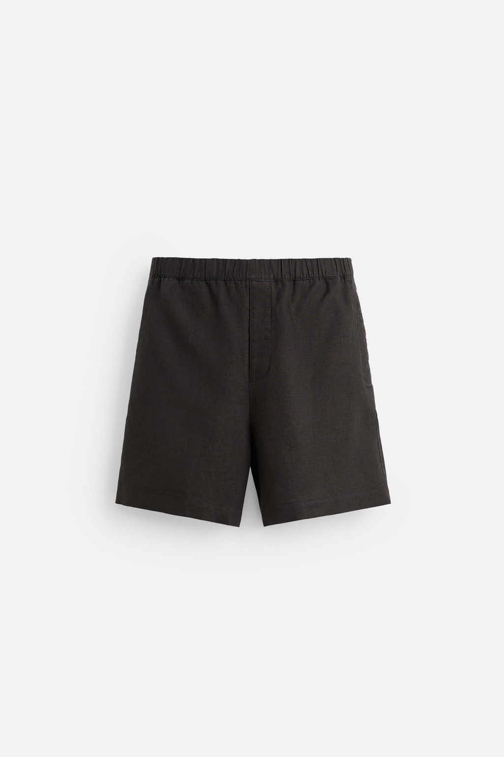 100% LINEN BERMUDA SHORTS - Zara фото 17