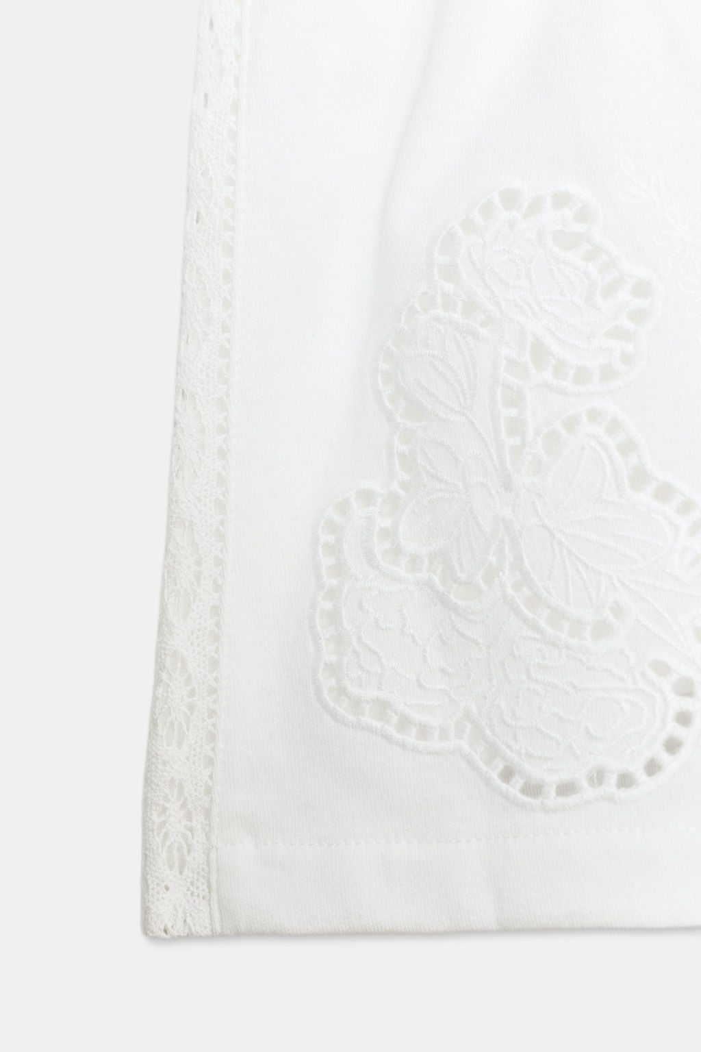 SHORTS BORDADOS / Blanco - Zara фото 7