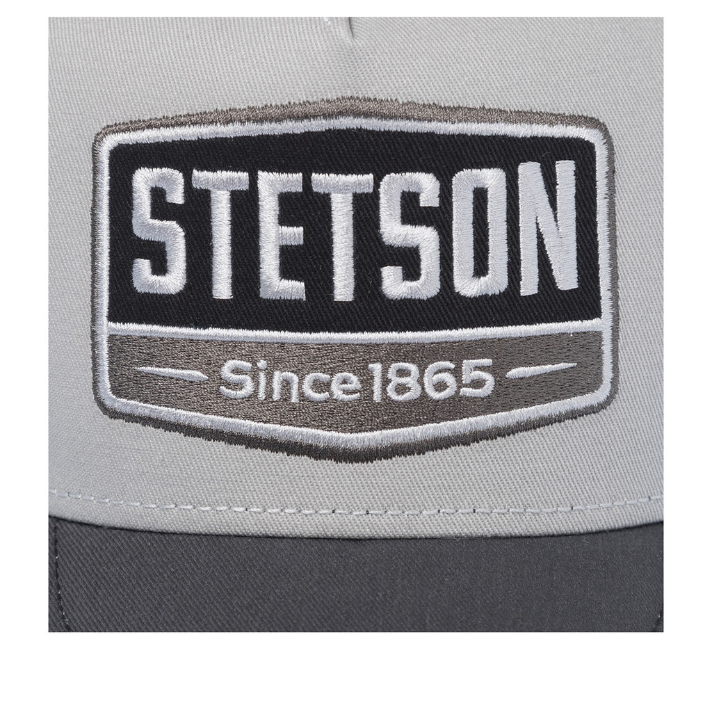 Бейсболка STETSON арт. 7751107K TRUCKER CAP GASOLINE (светло-серый / серый)  фото 4