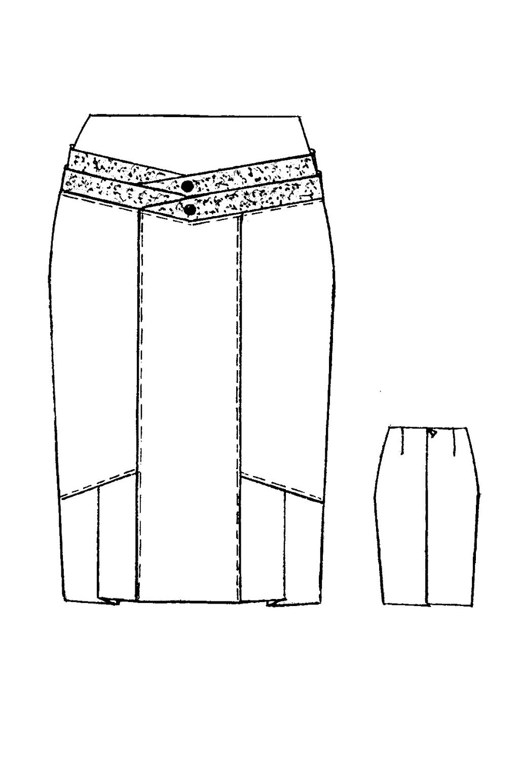 ALMOND 21-162-11.С1 Юбка  фото 2