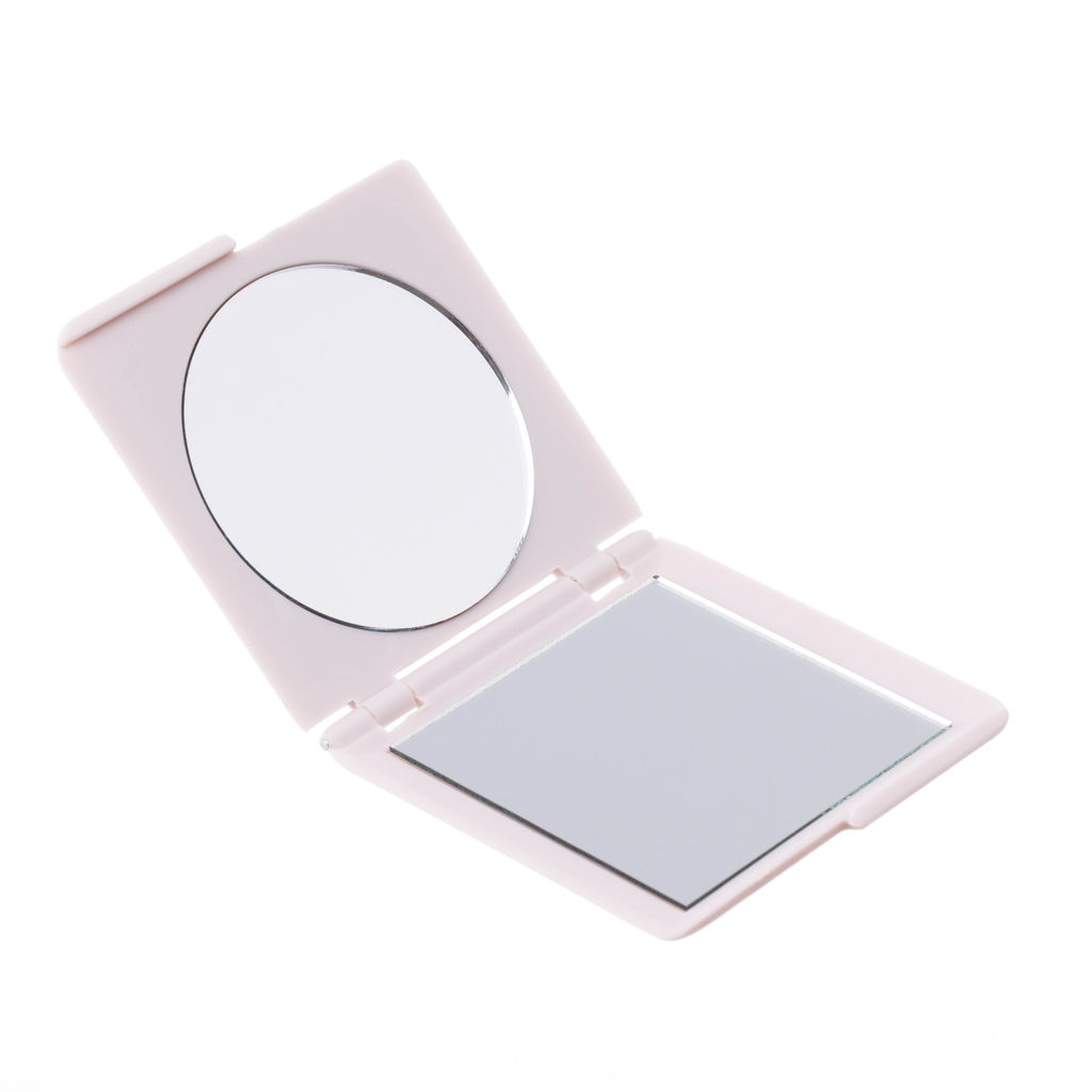 Зеркало карманное квадратное Прованс DEWAL BEAUTY DBPR2616Beige  фото 2