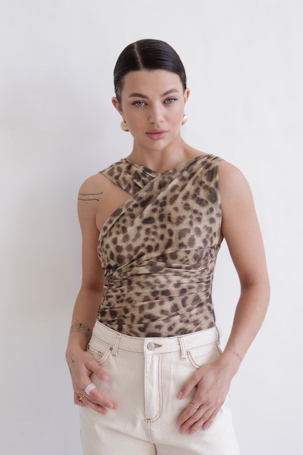 Martichelli Боди с анималистичным принтом  фото 8