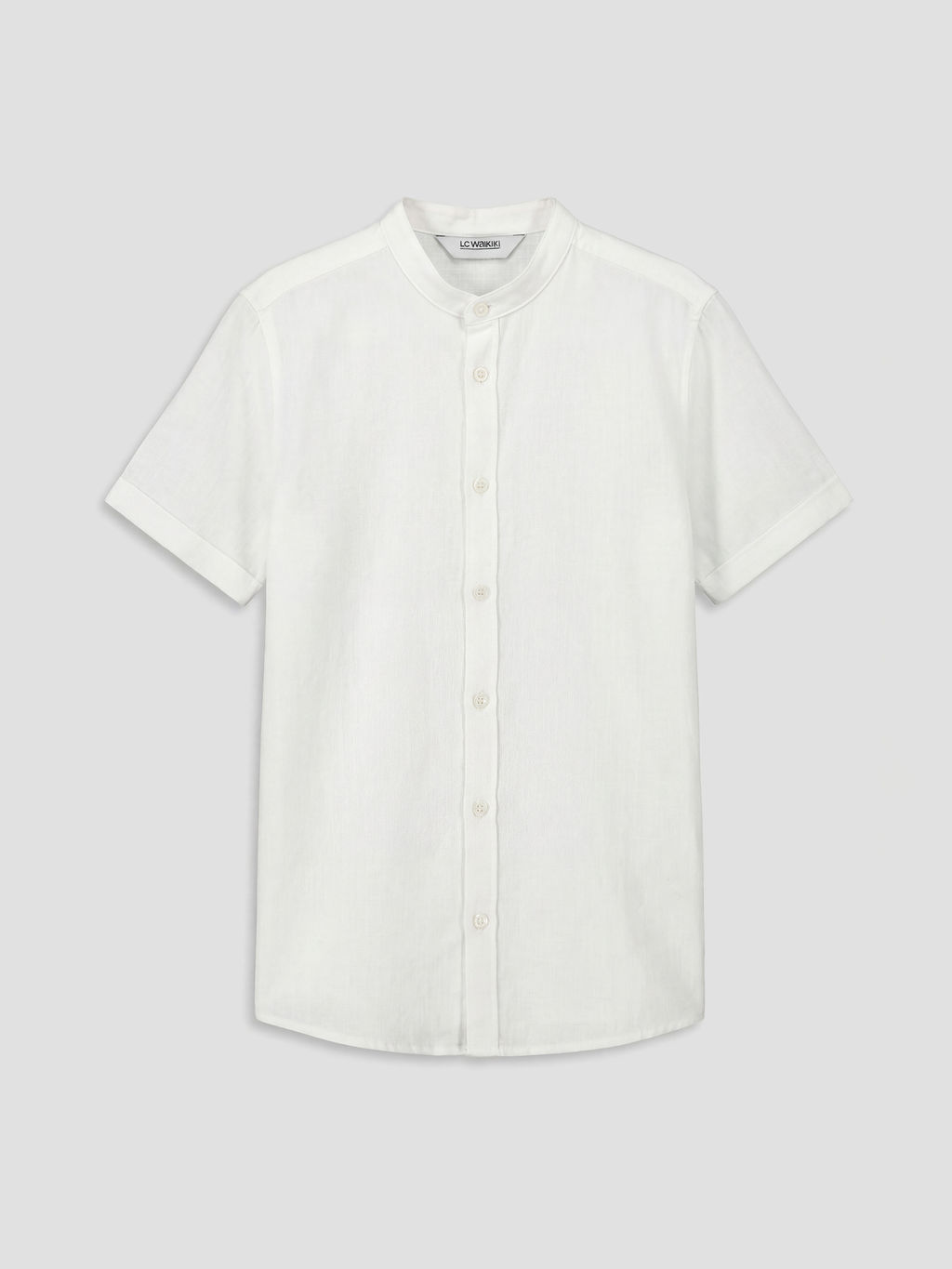 Hakim Yaka Erkek ?ocuk Poplin G?mlek