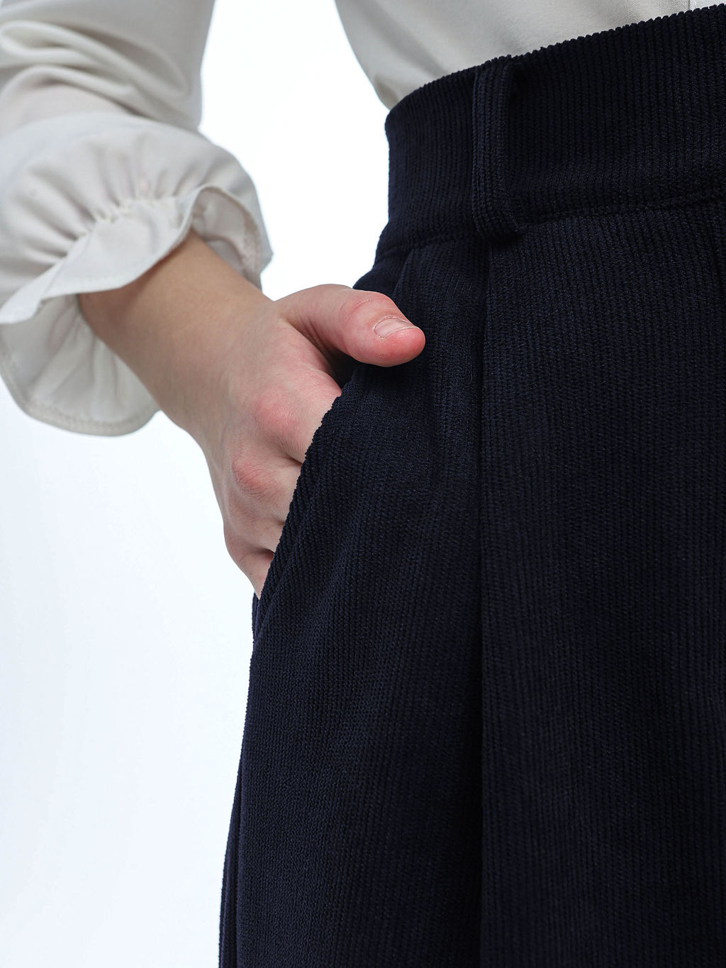 Брюки-палаццо для девочек - Синий мир фото 8