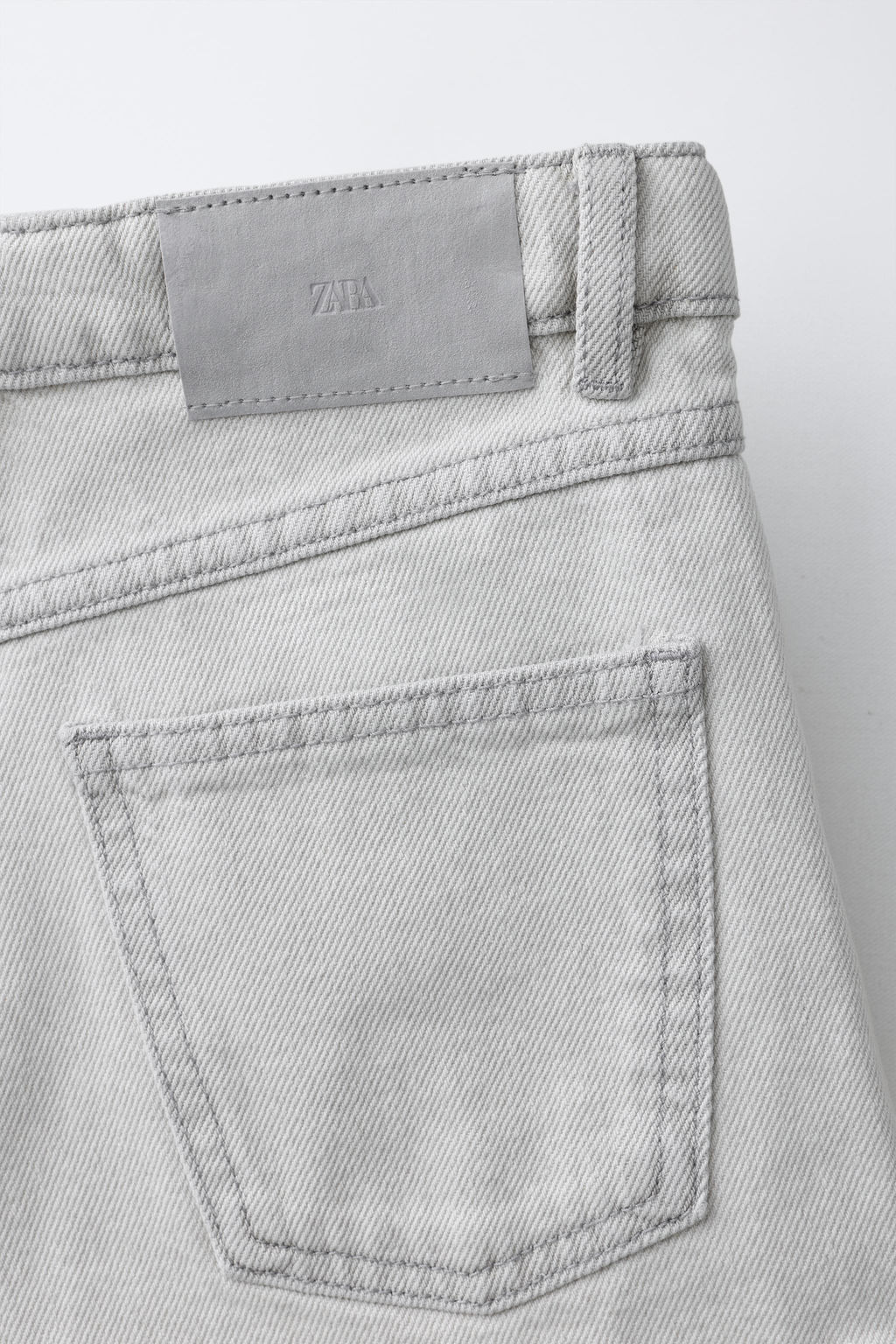 BERMUDA DENIM STRASS / Gris - Zara фото 4