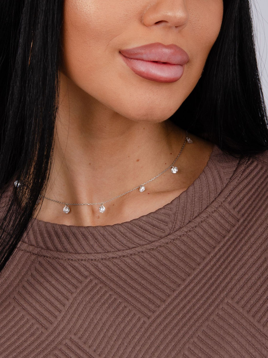 Костюм Богема 3, жаккард - Малина фото 18