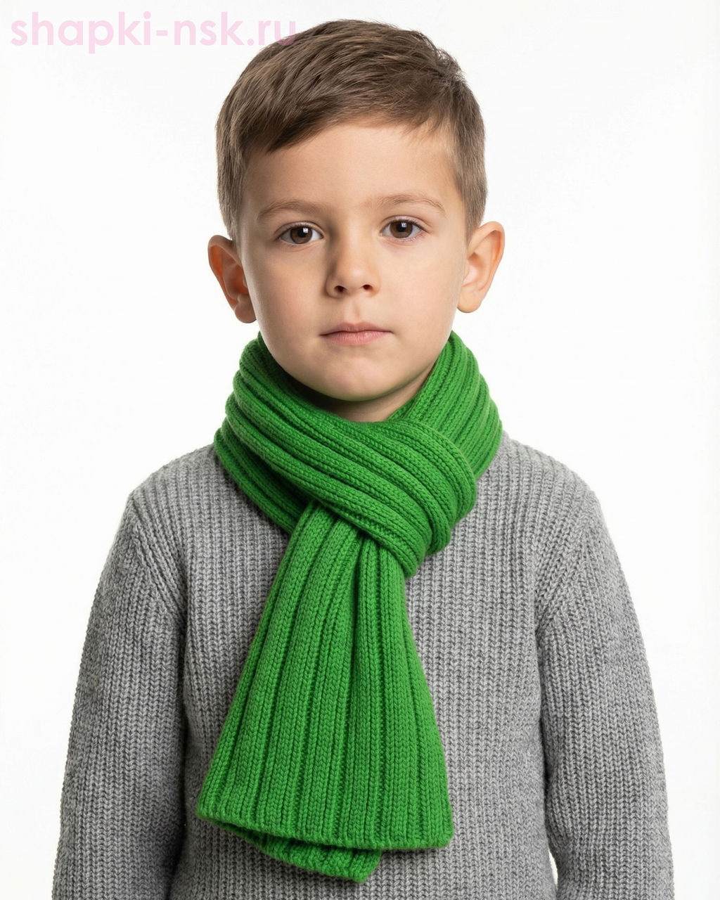 7026 RBS Шарф для мальчика (120 x 14)