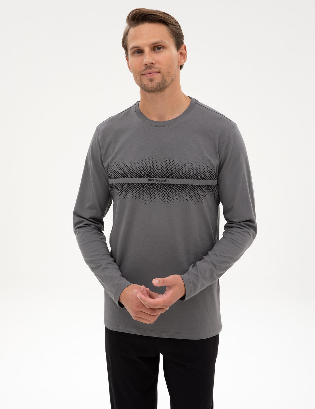 Koyu Gri Pijama Tak_m_ - Pierre cardin фото 3