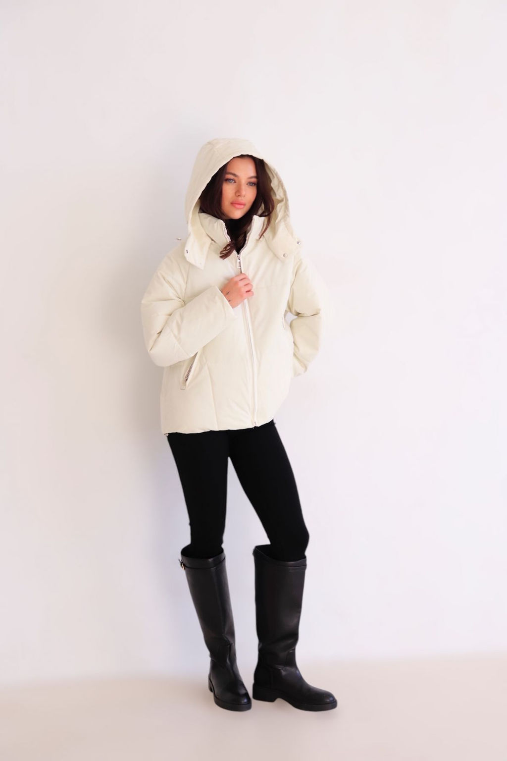 Martichelli Куртка зимняя айвори  фото 7