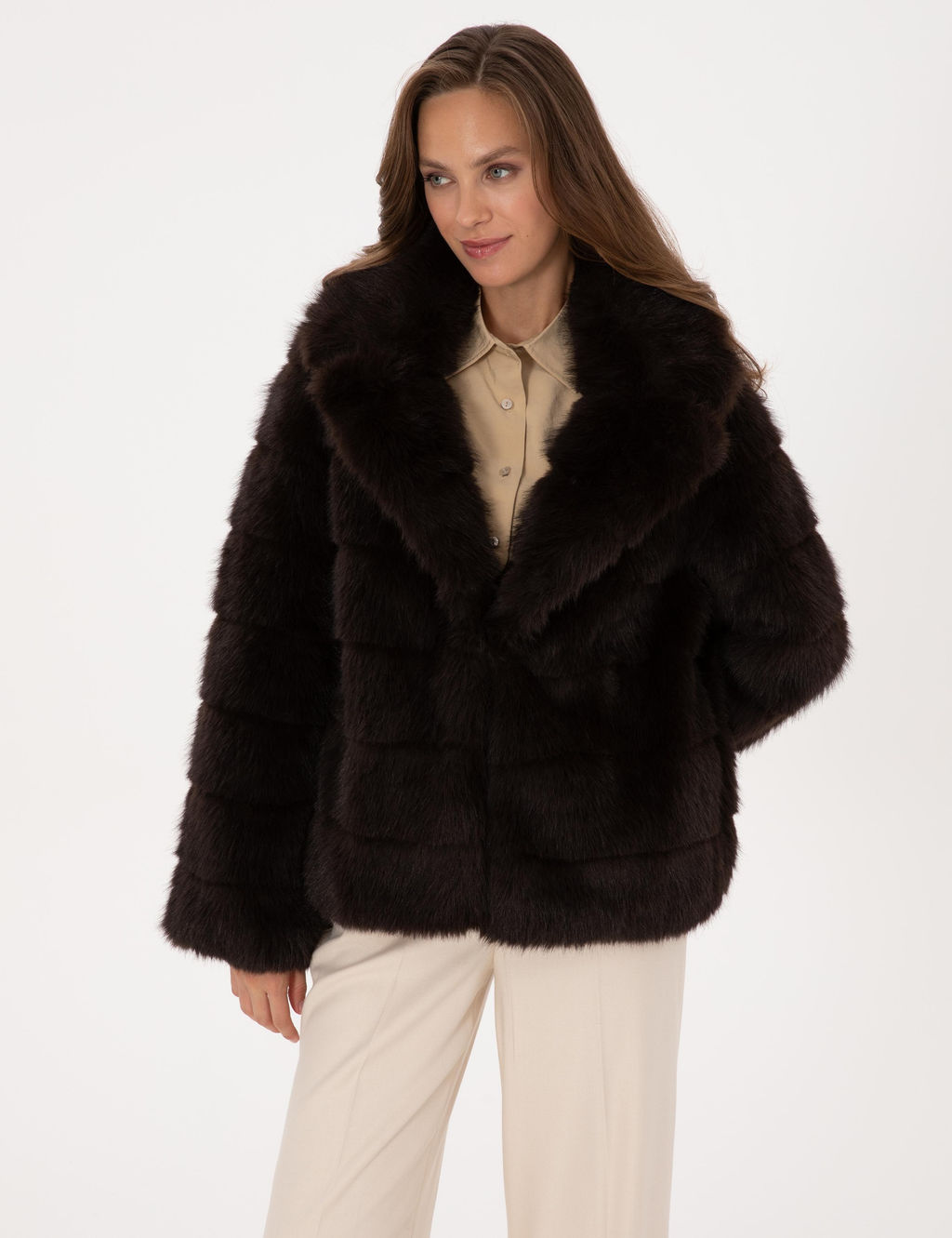 Kahverengi Comfort Fit Mont - Pierre cardin фото 3