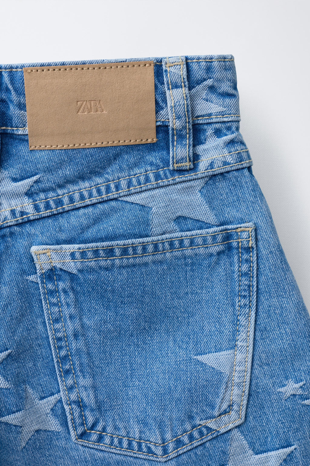 BERMUDA DENIM ESTRELLAS / Azul - Zara фото 6