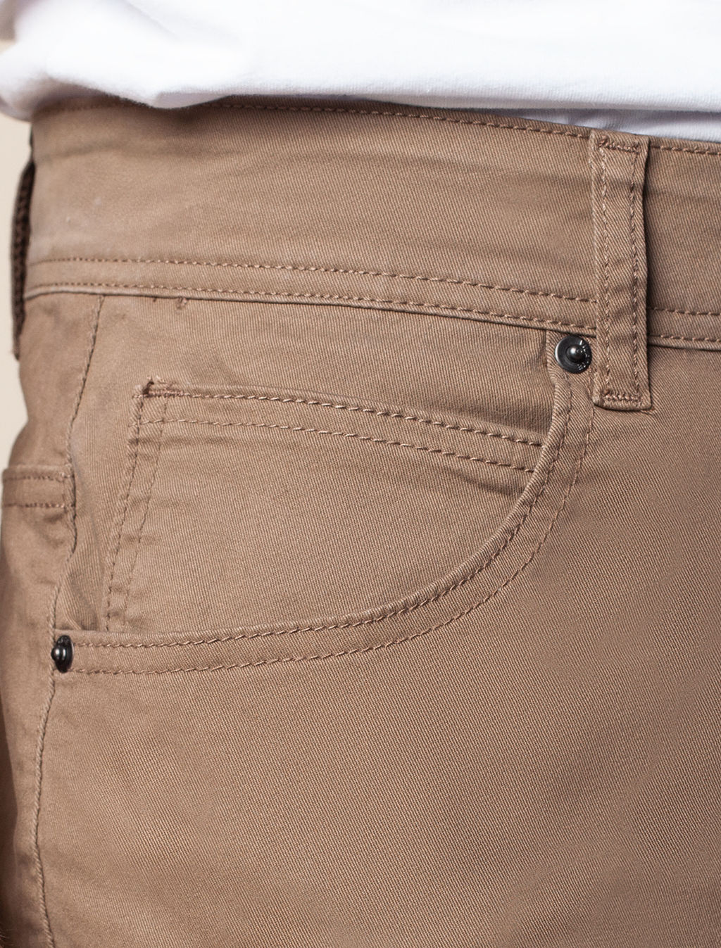 VILATTE / Брюки из плотного хлопка с эластаном  фото 12