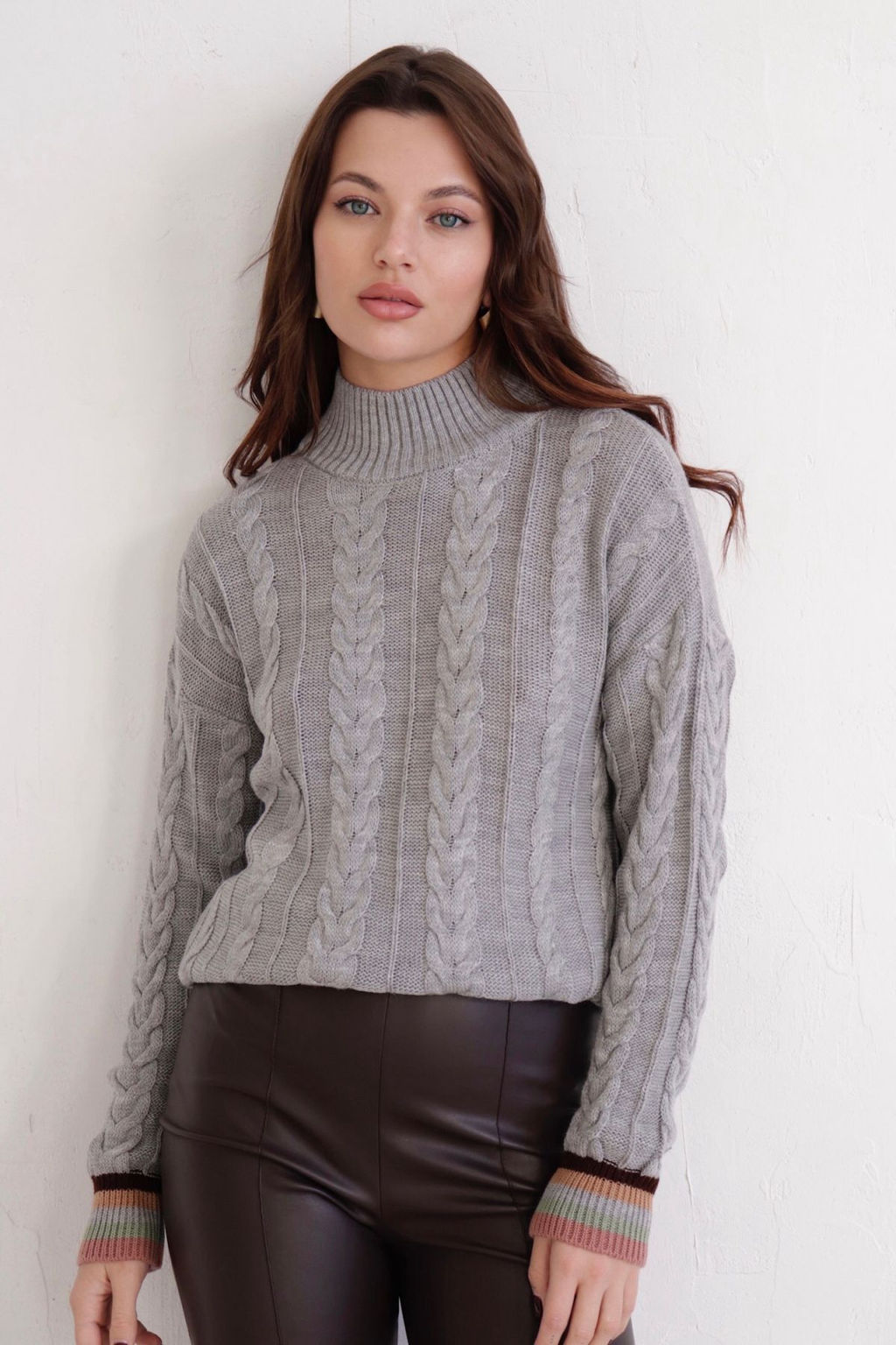 11002 Свитер серый - Martichelli фото 33