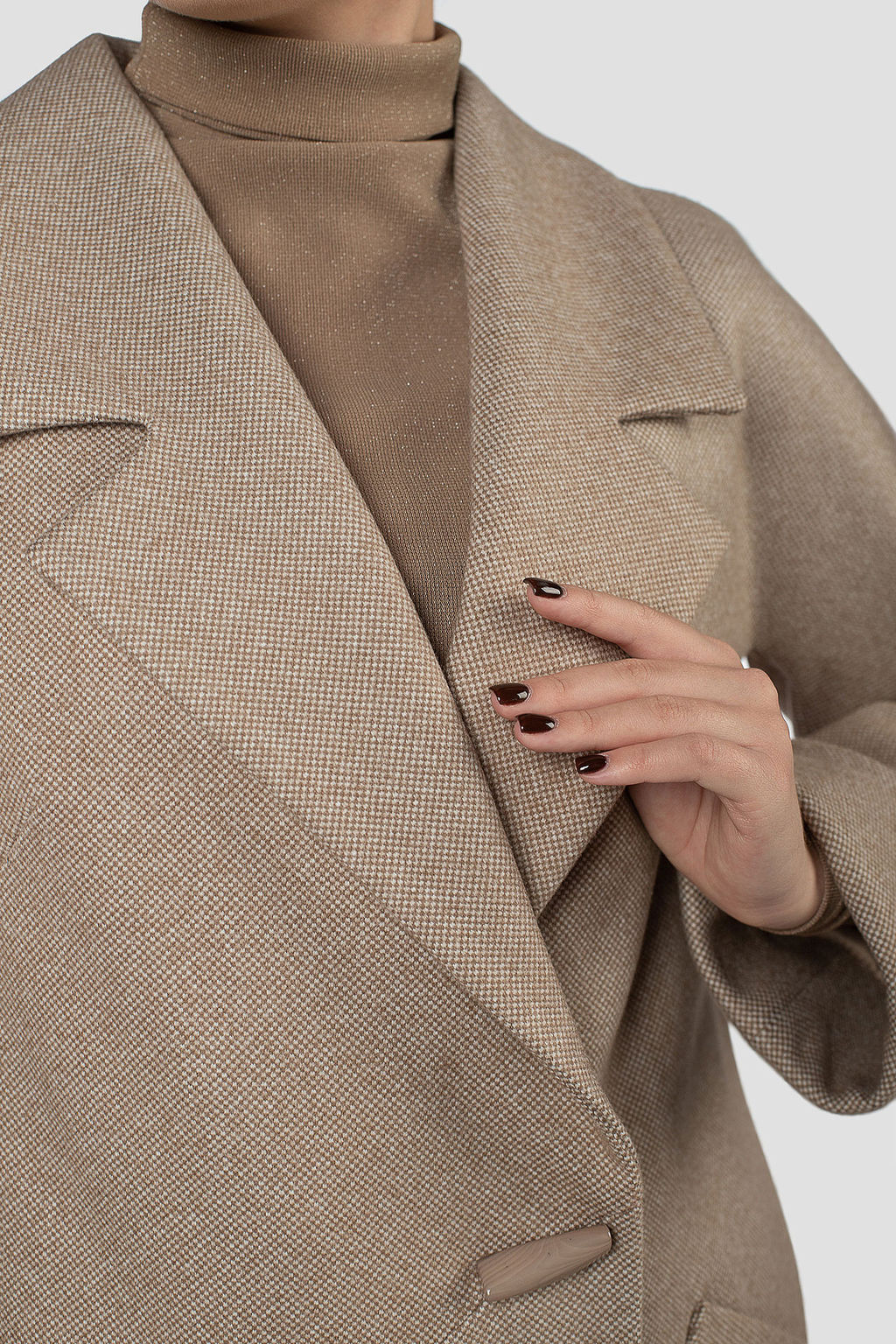 01-12045 Пальто женское демисезонное - El podio фото 6