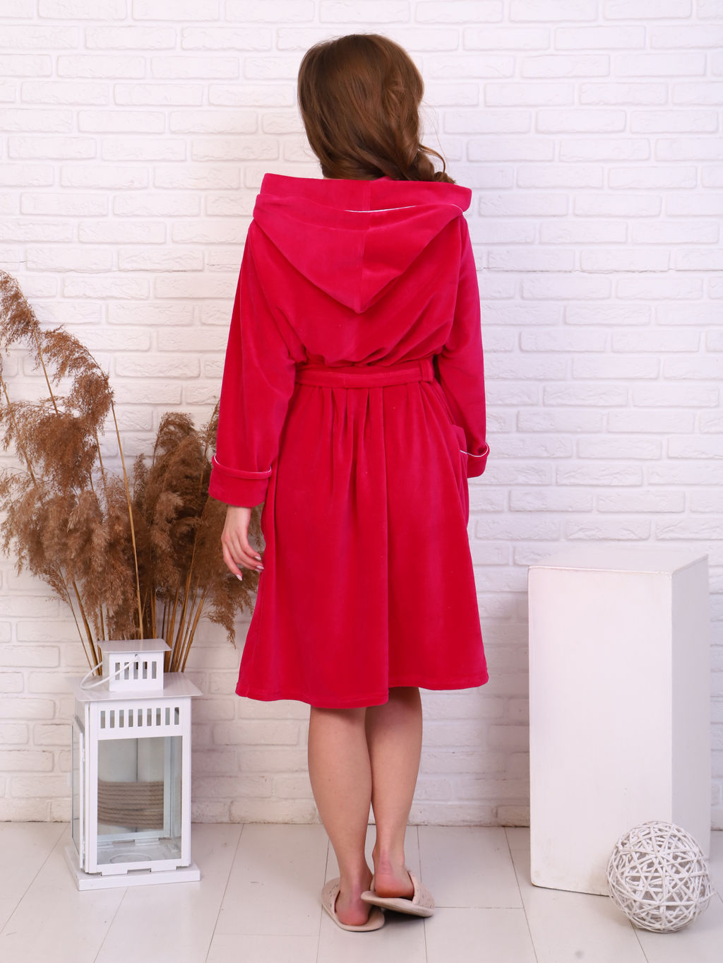 Халат Сальма голубой - Ладошки фото 11