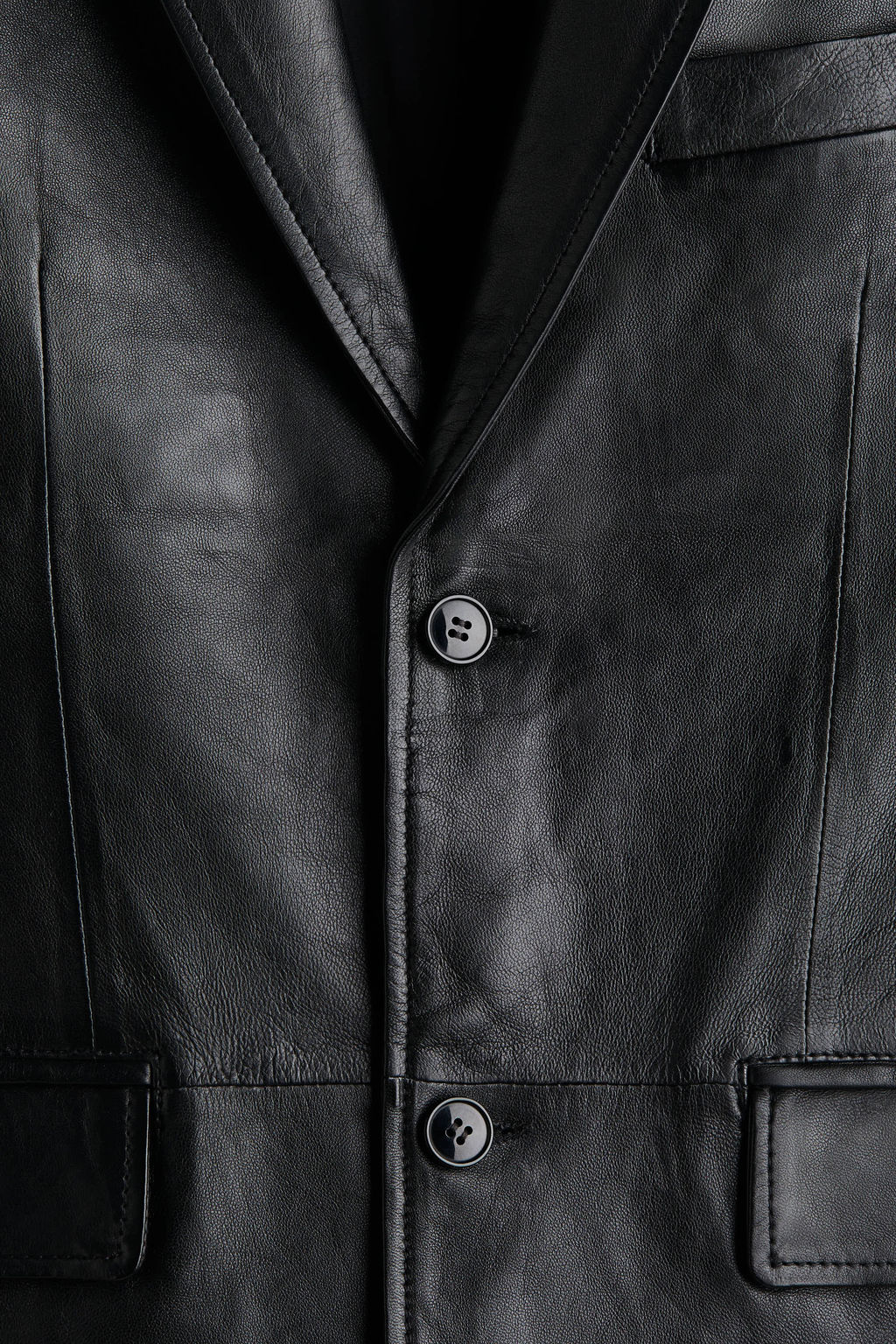 Chaqueta de piel Regular Fit - H&m фото 5